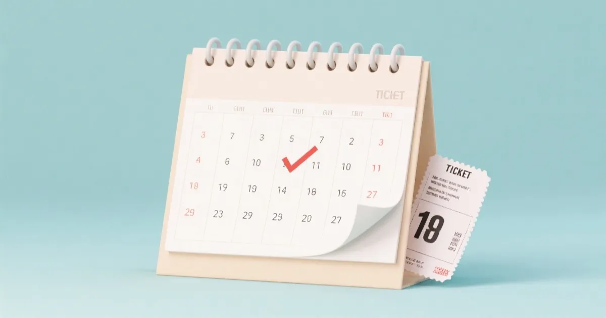 兑奖截止日提醒与操作步骤的简明日历图